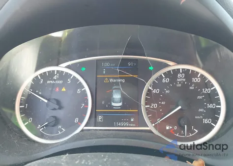 2019 Nissan Sentra Sv из США, поврежденный, VIN 3N1AB7AP1KL612476